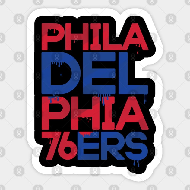 Philadelphia 76ers Sticker by slawisa